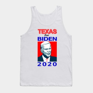 Texas for Biden Tank Top